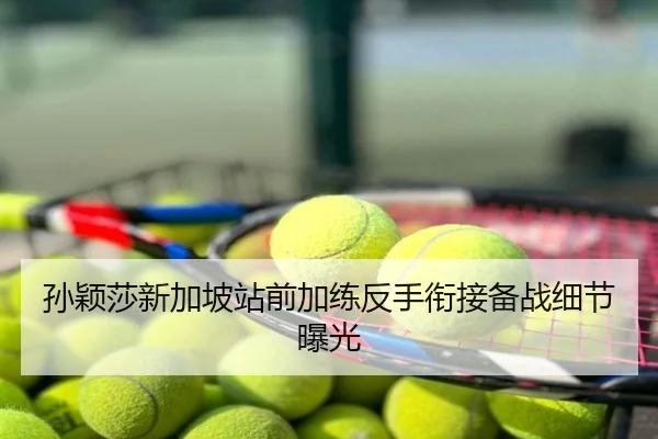 孙颖莎新加坡站前加练反手衔接备战细节曝光